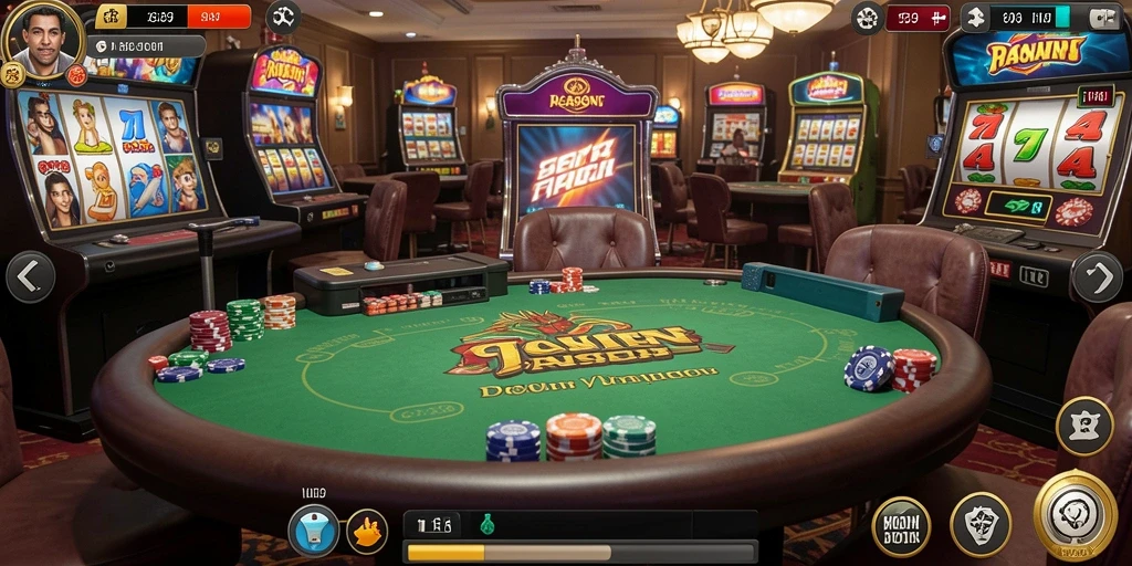 Tampilan gameplay yang mendebarkan saat menghadapi tantangan.