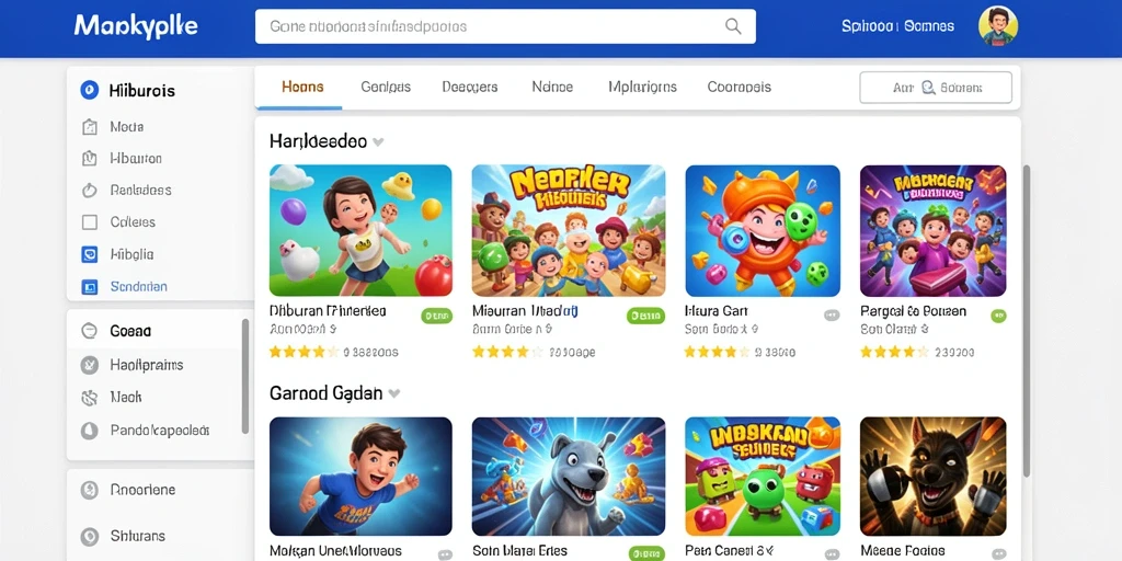 Grafik yang memukau dengan efek suara yang mendetail.